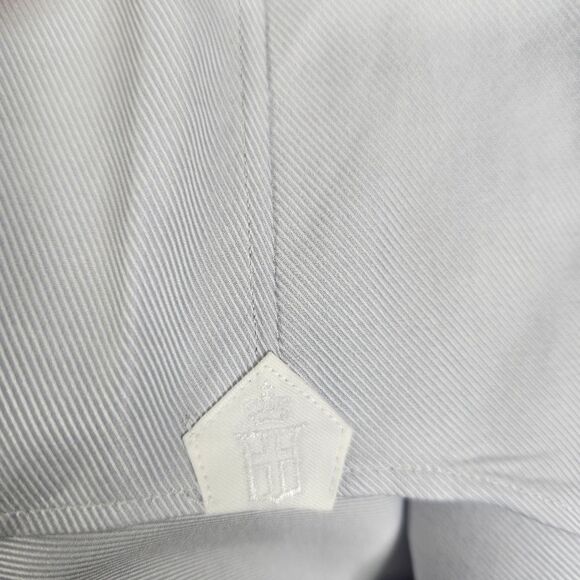 Emanuel Berg Mens Custom Long Sleeve Button Down Dress Shirt Size Large - Picture 6 of 8